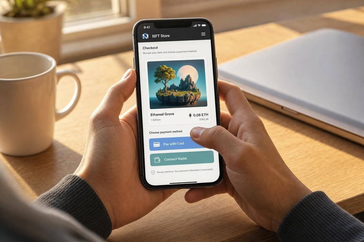 Card vs Crypto Checkout for NFT Stores