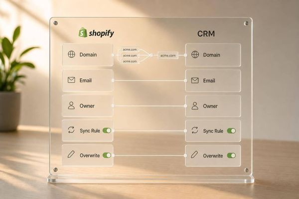 Shopify CRM Field Mapping for Sales Teams