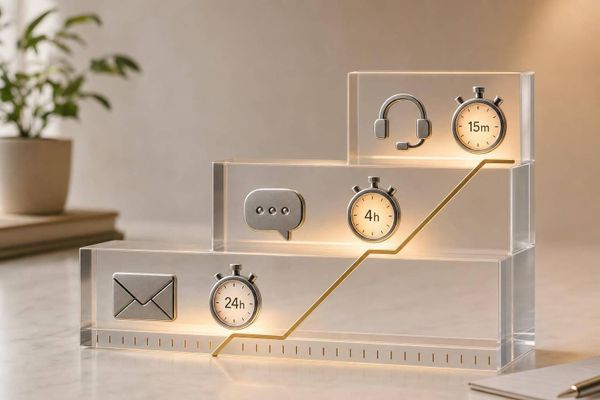 Support Responsiveness Benchmarks by Store Tier