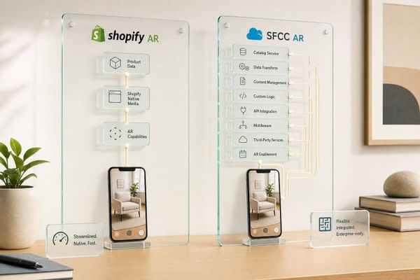 SFCC vs Shopify AR: Integration Comparison