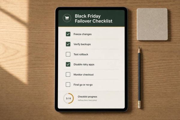 Black Friday Failover Checklist For Shopify