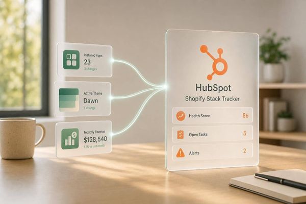 How to Track Shopify Stack Changes in HubSpot