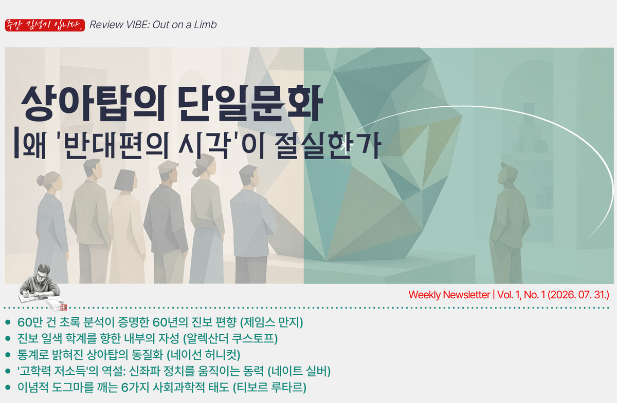 상아탑의 단일문화 | 왜 '반대편의 시각'이 절실한가