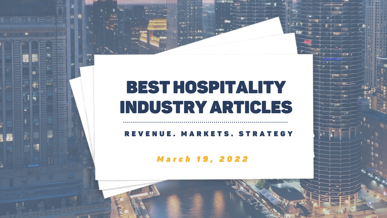 Weekly Insights. March 19, 2022