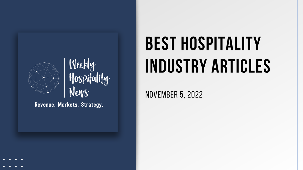 Weekly Insights. November 5, 2022