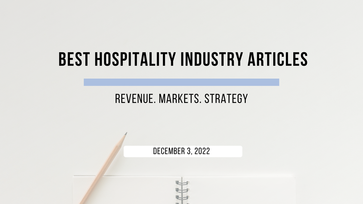 Weekly Insights. December 3, 2022