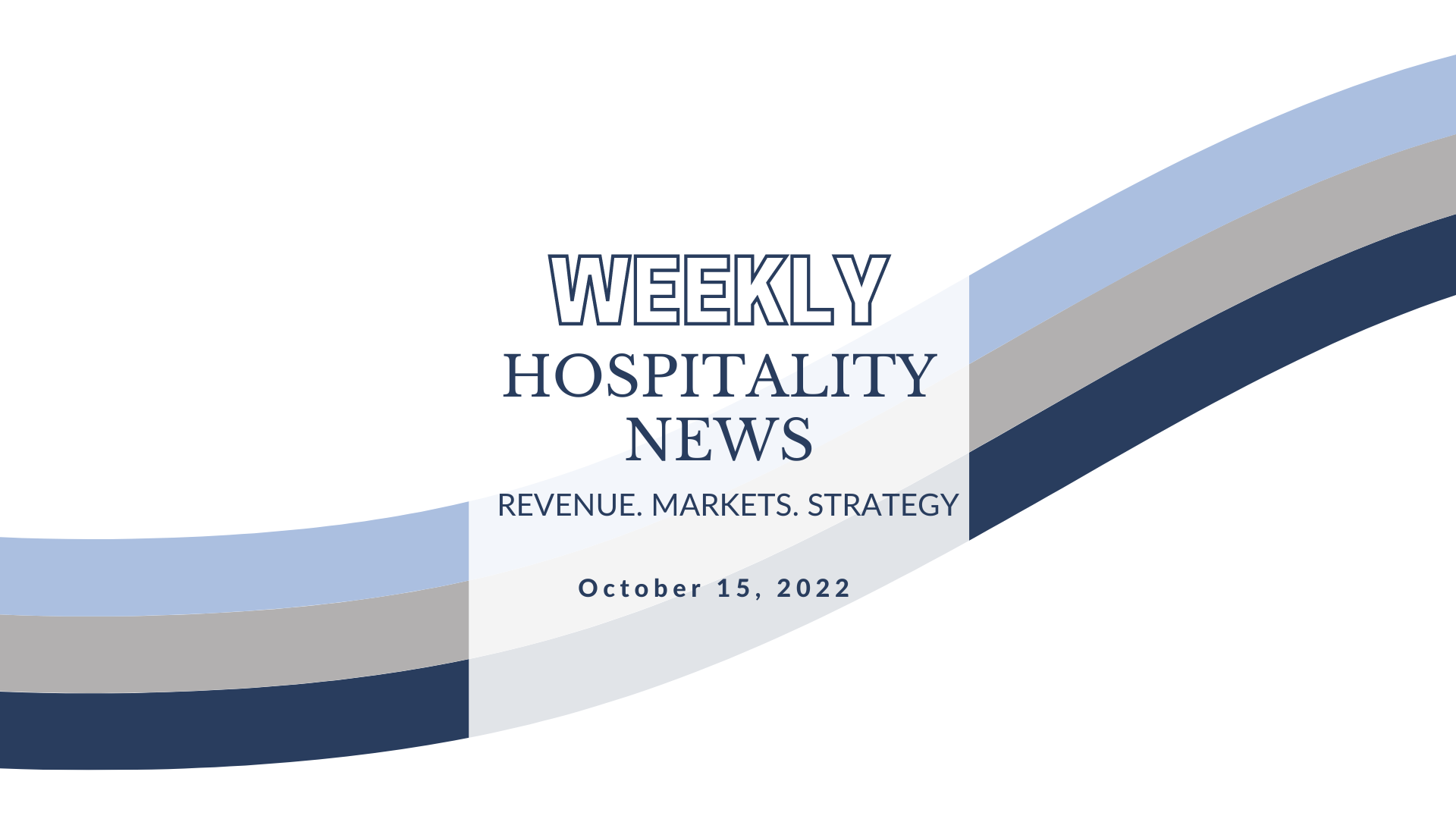 Weekly Insights. October 15, 2022
