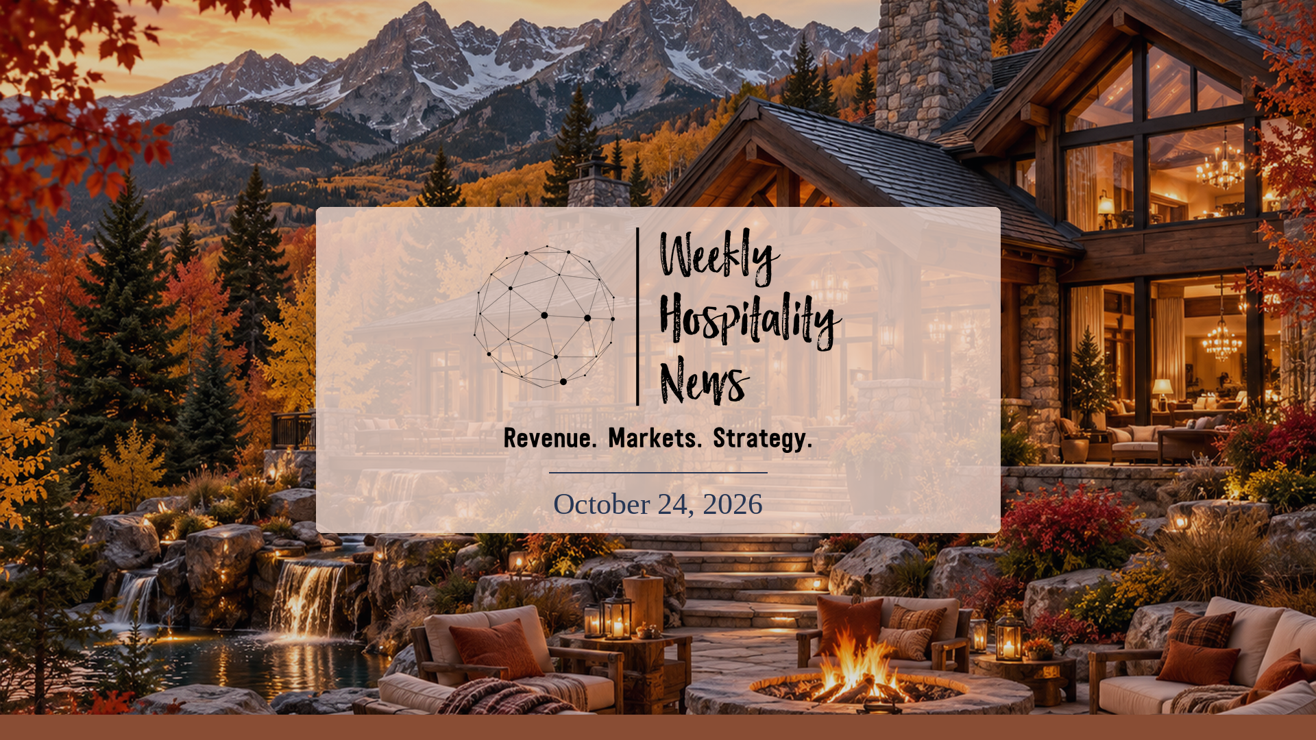 Weekly Insights. October 24, 2026