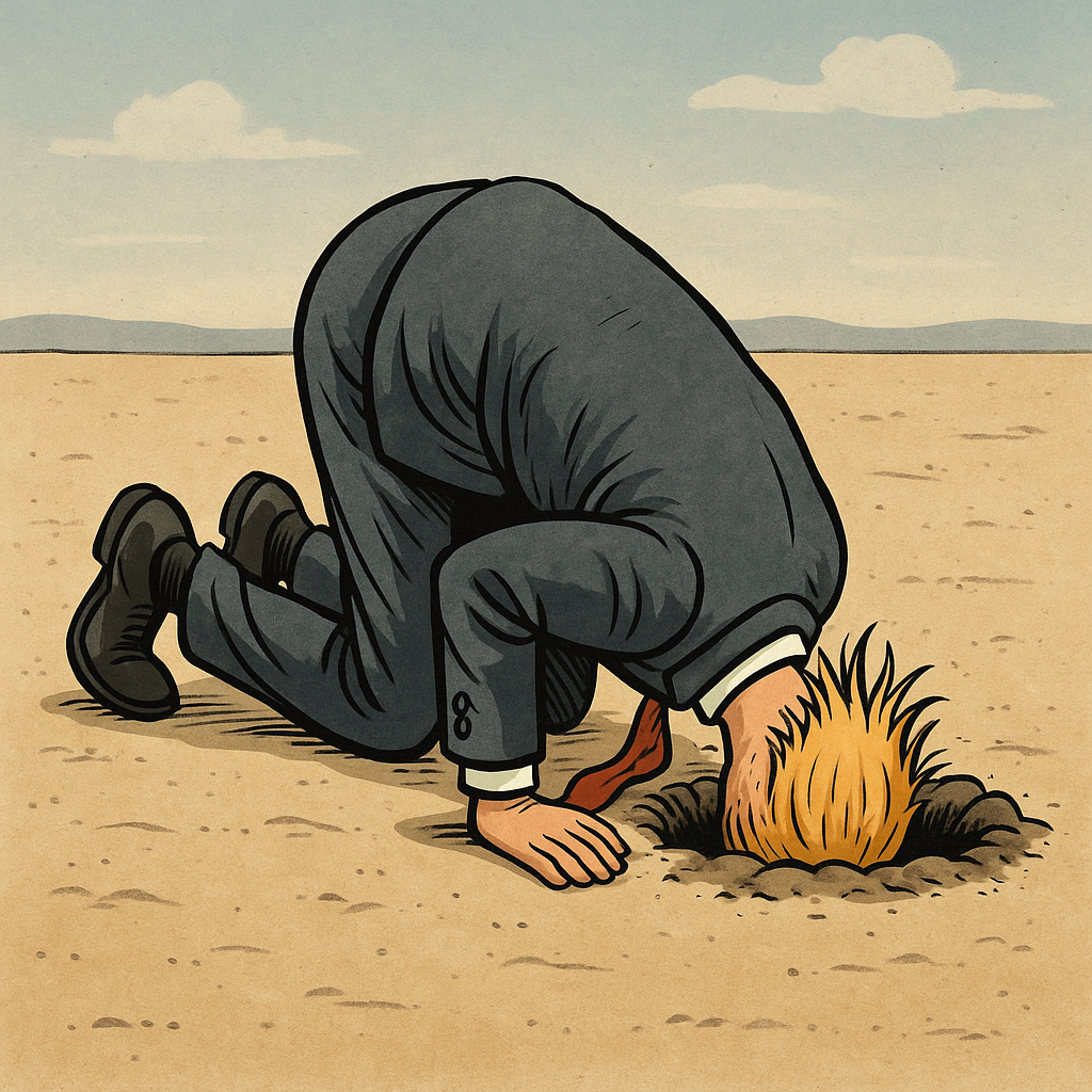 The Ostrich-in-Chief