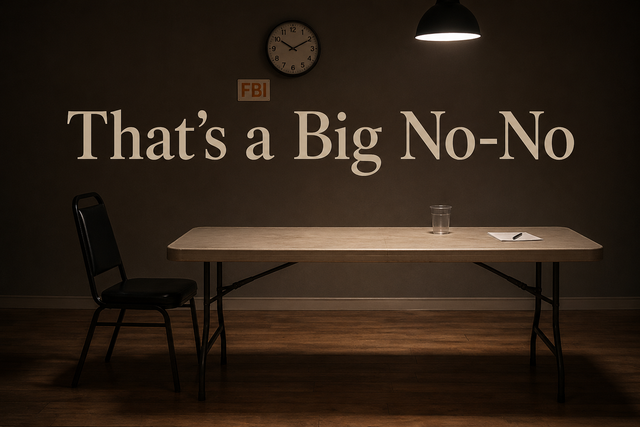 That's a Big No-No