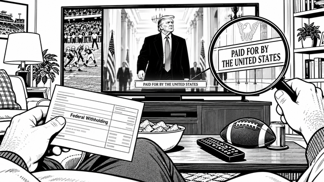 Paid for by the United States