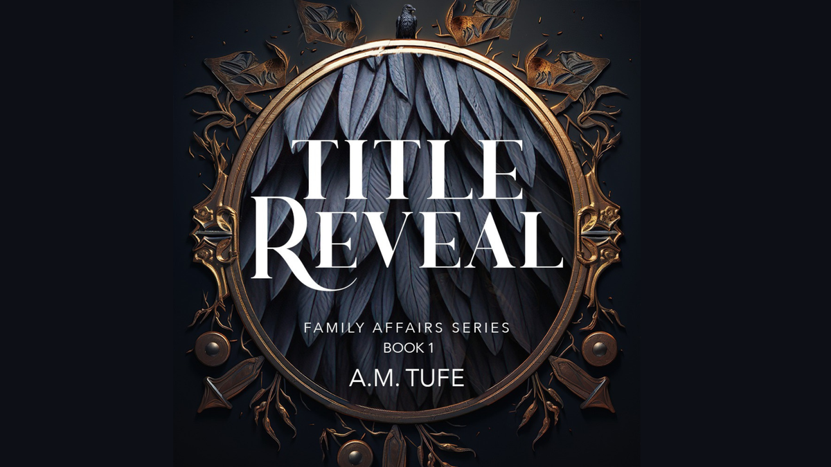 🖤 Title reveal for my debut novel is finally here + some info about the book!