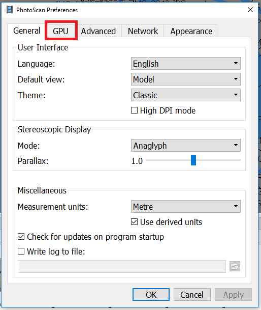 Select GPU