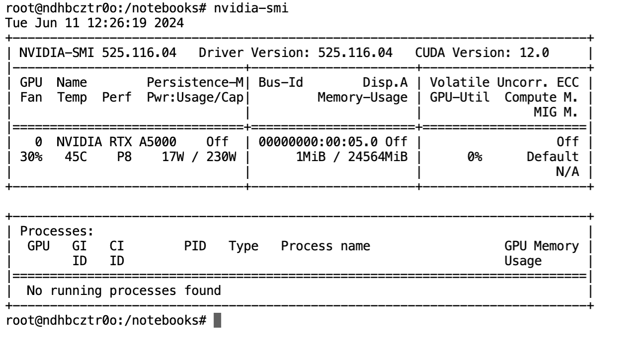 NVIDIA A5000 Specification