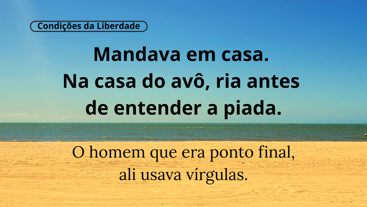 O homem que usava vírgulas