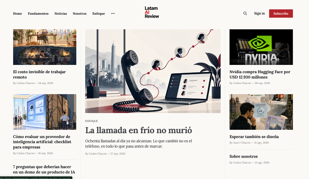 LATAM AI Review: IA y negocios en Latinoamérica
