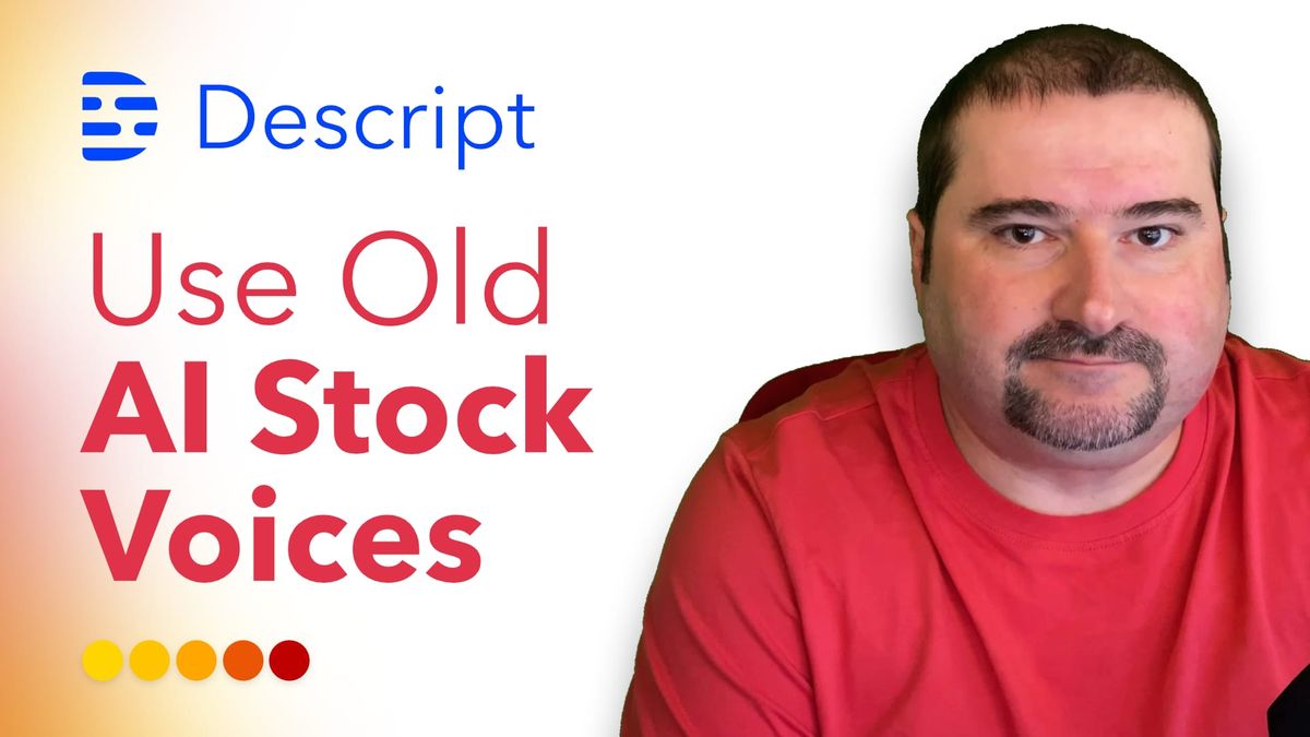 Use Legacy AI Voices in Descript Underlord