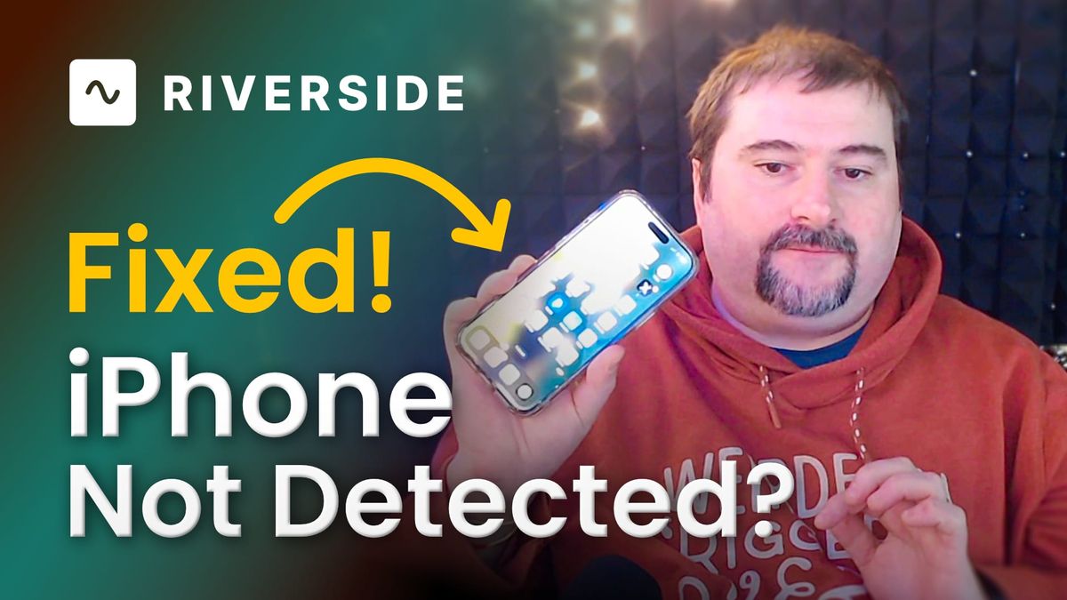 FIXED: iPhone Not Detected: Troubleshooting Continuity Camera Issues