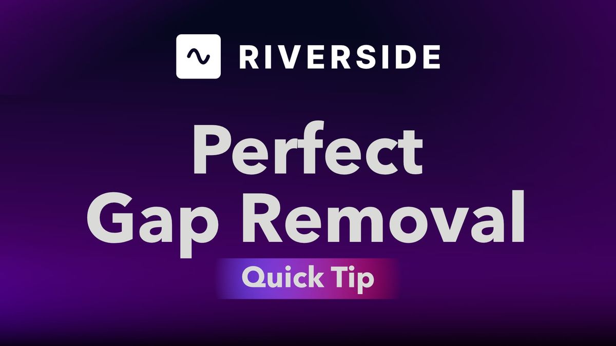 Leave Breathing Room When Removing Gaps in Riverside