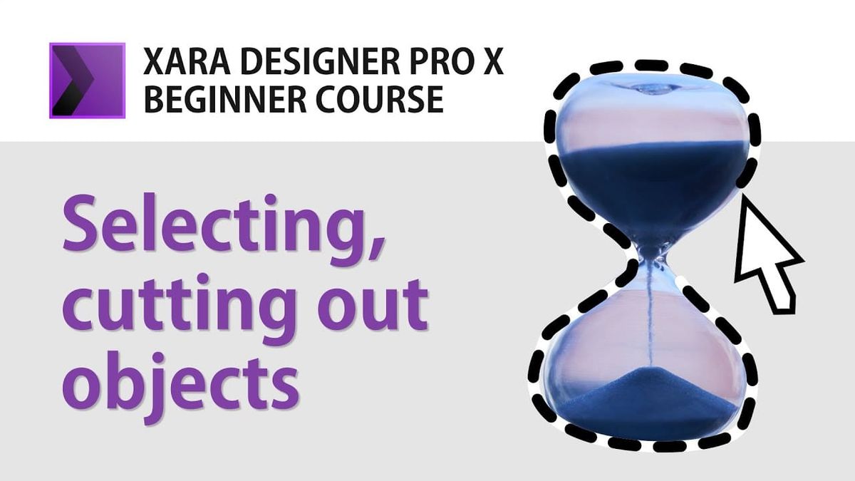 How to Cut Out Objects in Xara Designer Pro X: Region Painter, Marquee, and Shapes
