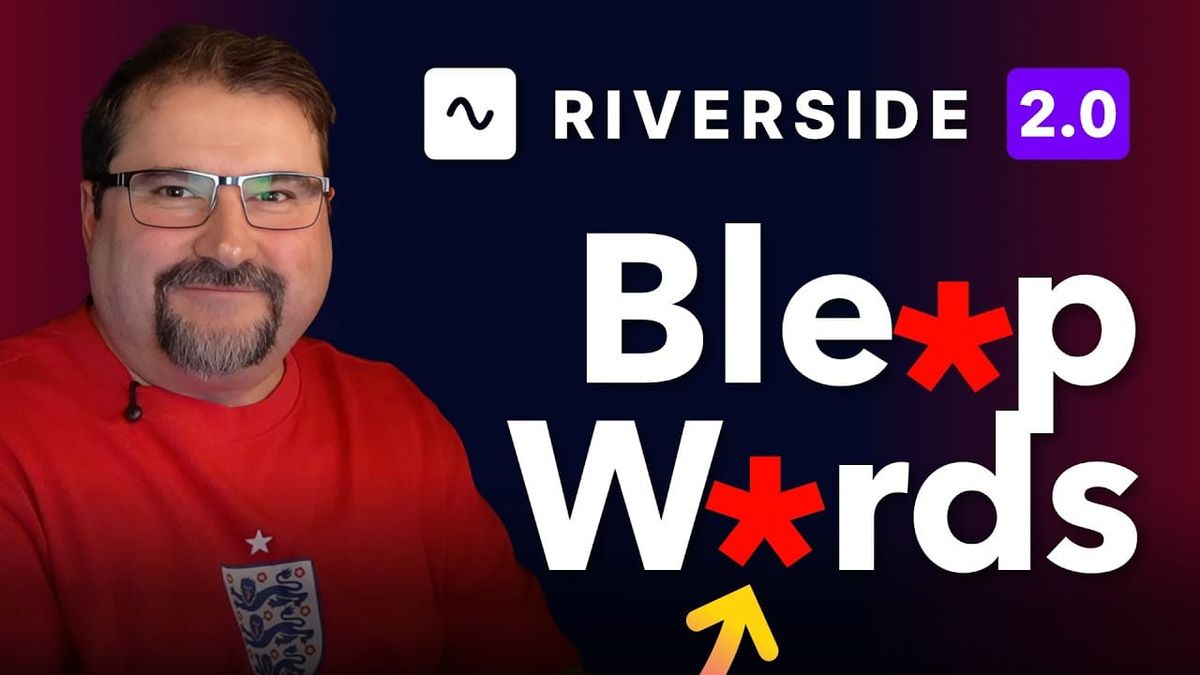How to Bleep Words in Riverside: Mute a Speaker and Add a Censor Sound