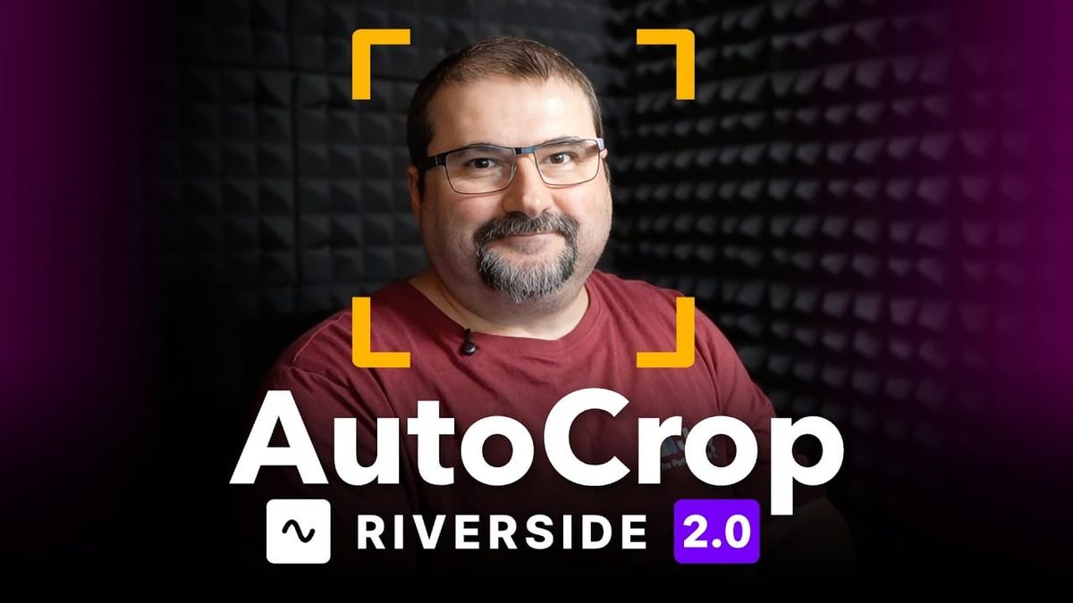 How to Use AutoCrop and Reframe Video in Riverside