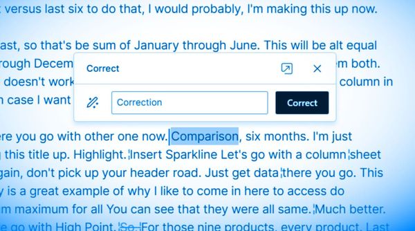 Descript Transcript Correction Doesn't Stick?