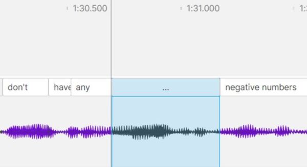 Word Gap Removal in Descript is Not Silence Removal