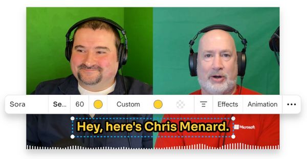 Selectively Hide Captions in Descript Using Scenes