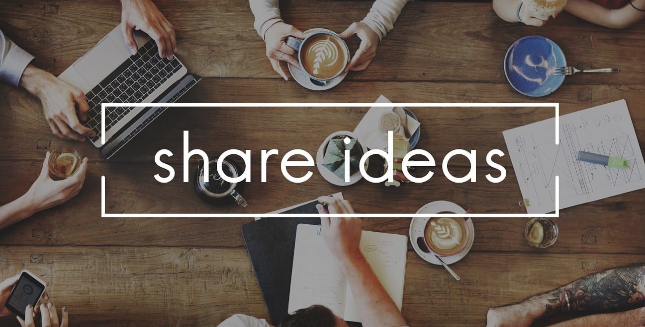 Sharing your ideas returns in greater value than holding on to them. 
