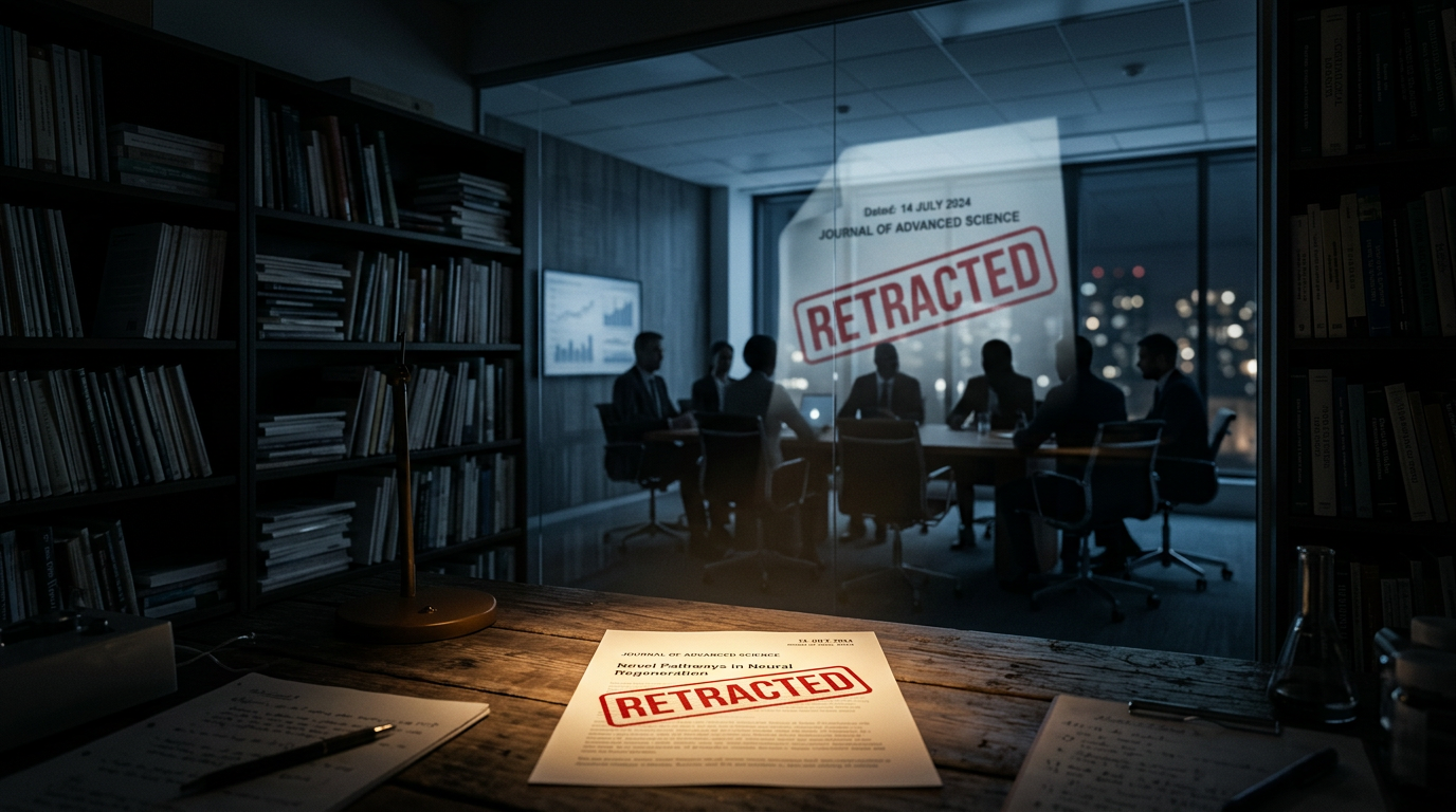 Image of retracted research studies and reports causing Ghost Research