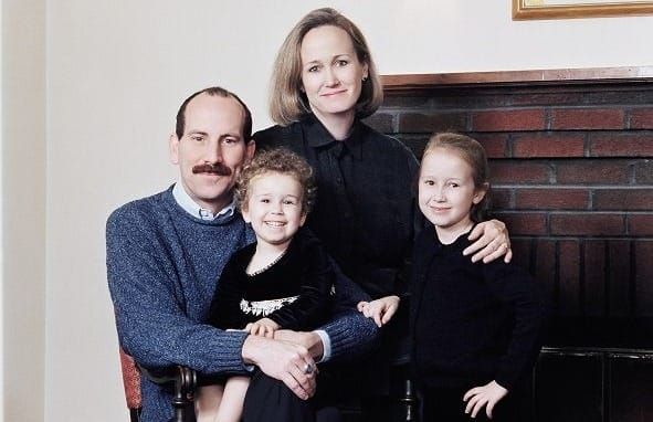 Charles Falkenberg and his famly