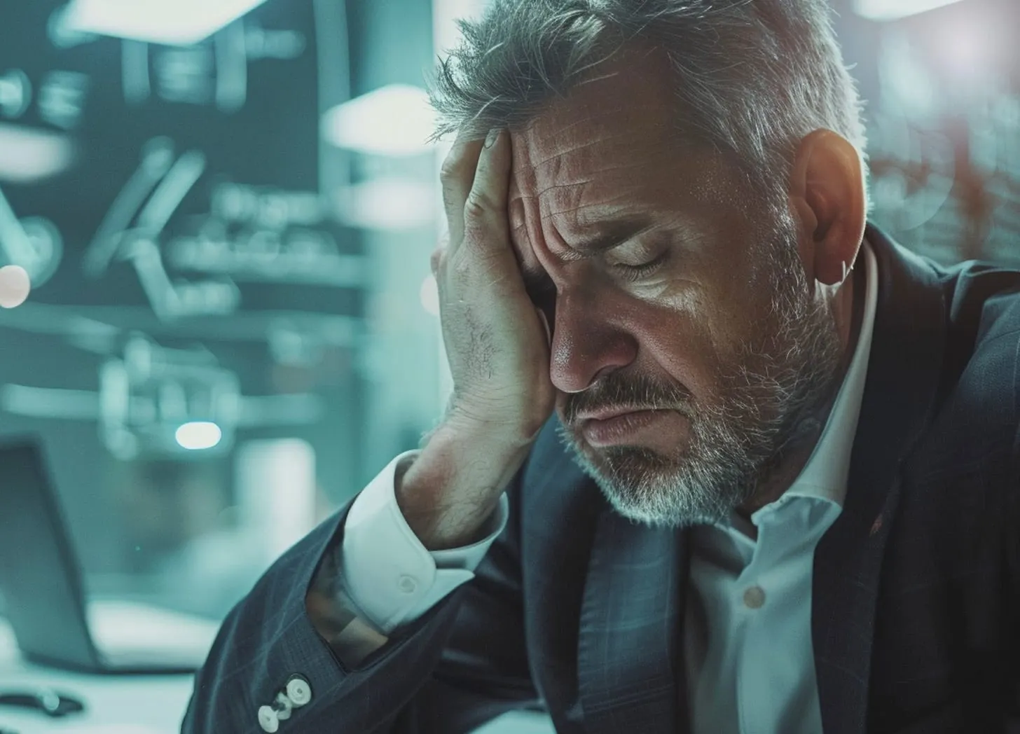 The stress and feeling of being a failure when you are part of the reason for two companies going bankrupt 