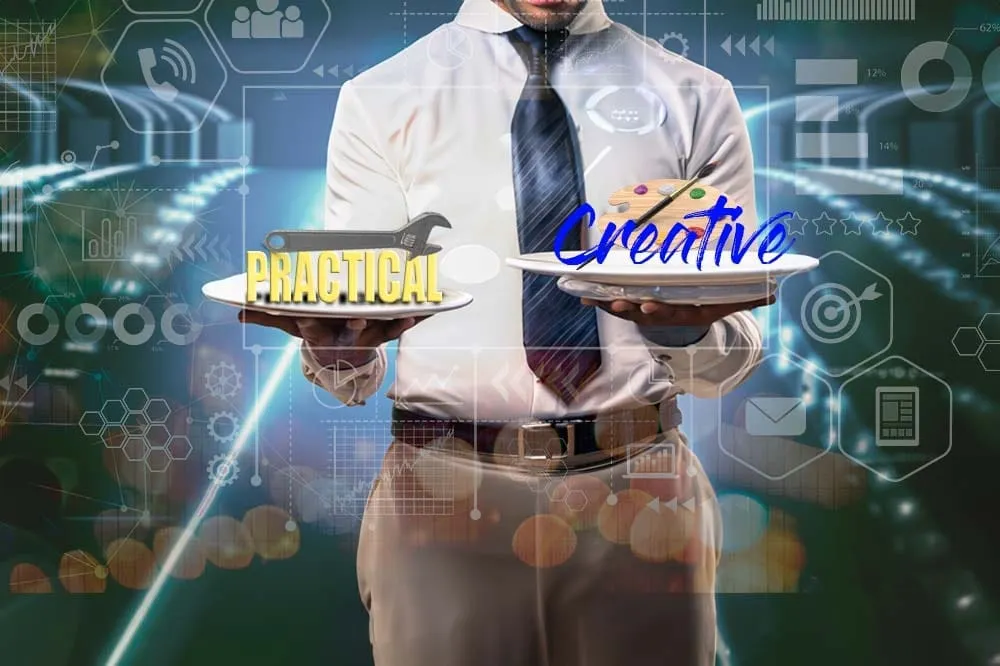 Balancing Creativity and Practicality