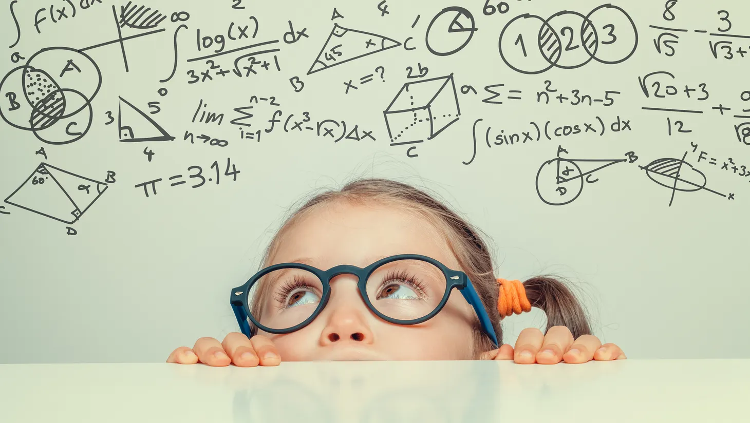 A child learning match by building automaticity