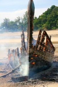 The ultimate of constraint based innovation – burn the boats!