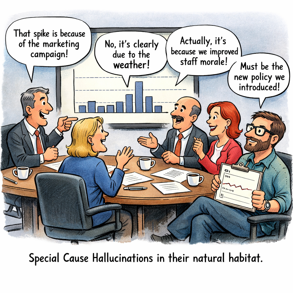 Are you suffering with Special Cause Hallucinations?