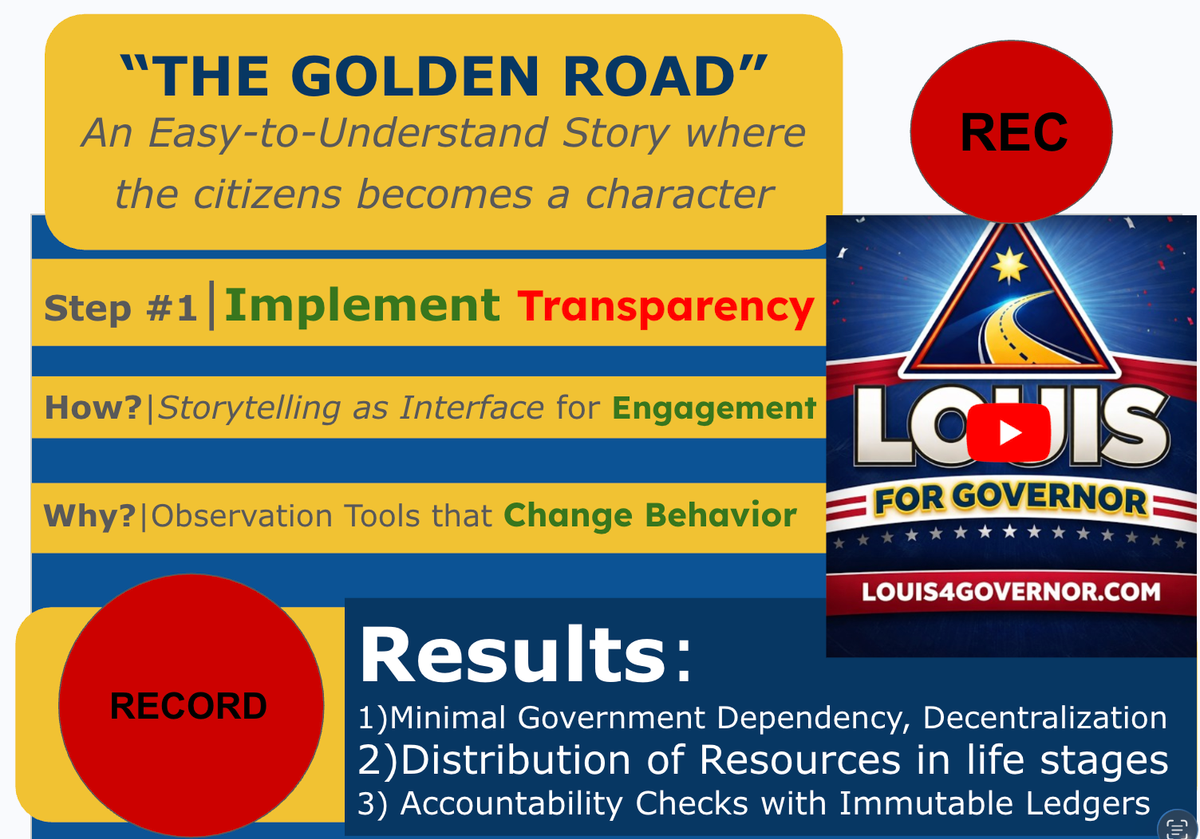 What is your vision for California? Here is Louis'