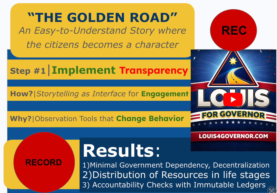 What is your vision for California? Here is Louis'