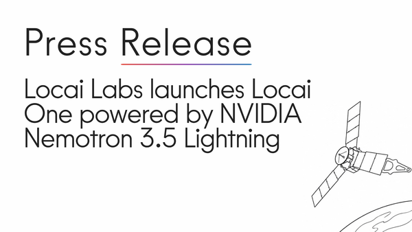 Press Release: Locai Labs launches Locai One powered by NVIDIA Nemotron 3.5 Lightning