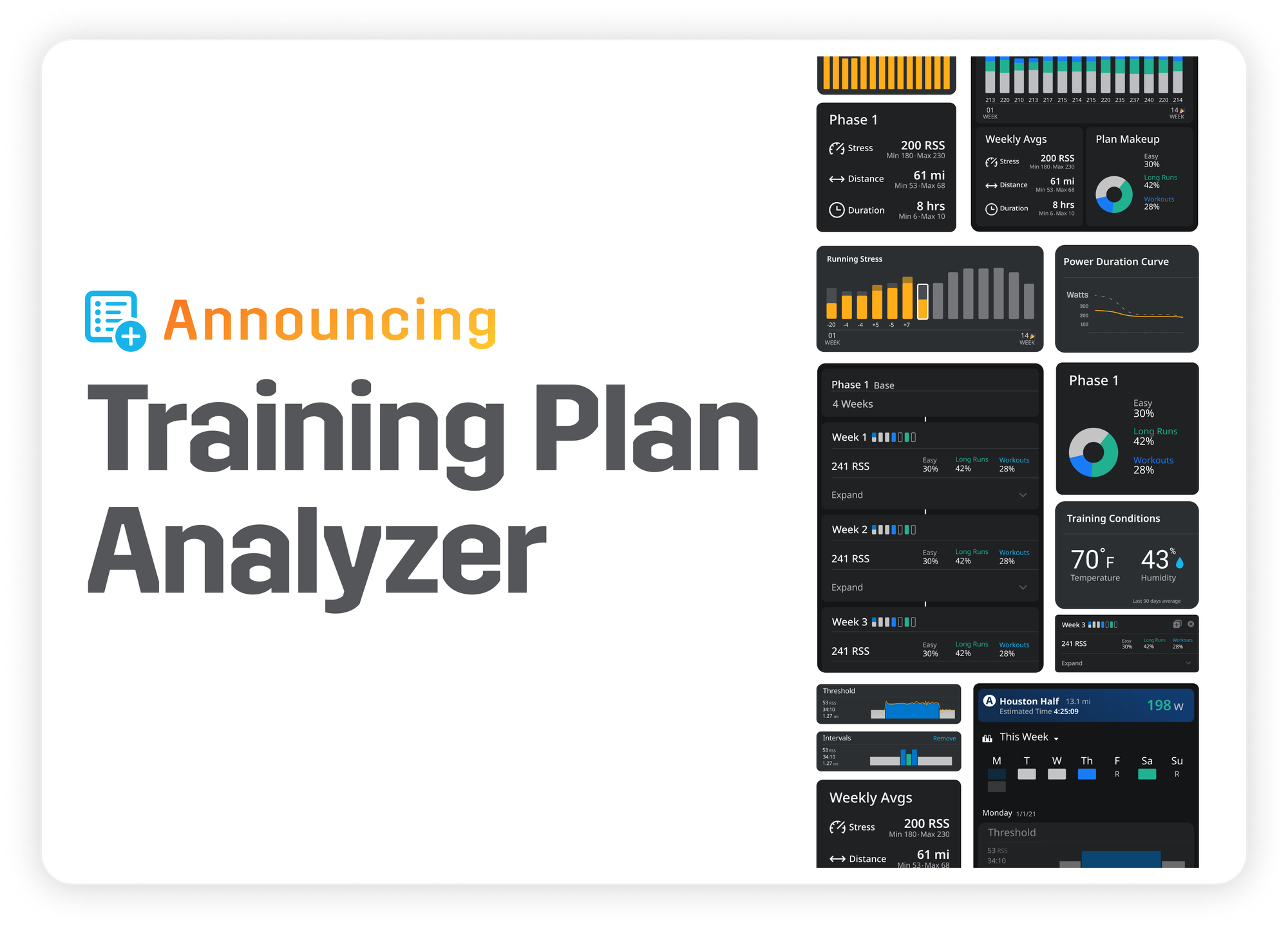 New Feature: Track your training plan progress with the Training Plan Analyzer