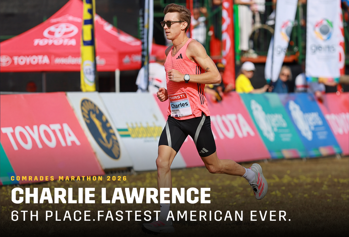 Charlie Lawrence 6th Place at Comrades: Fastest American Ever on the Course