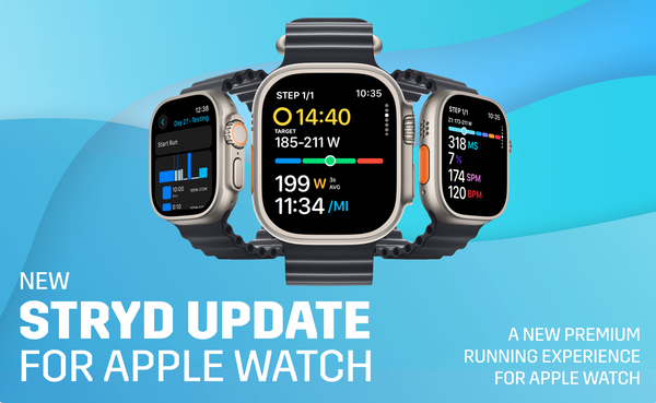 New Stryd Update for Apple Watch | A Premium Running Experience for Apple Watch