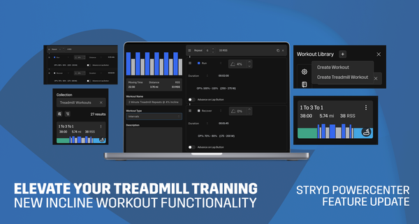 Elevate Your Treadmill Training with Stryd PowerCenter’s New Incline Workout Functionality