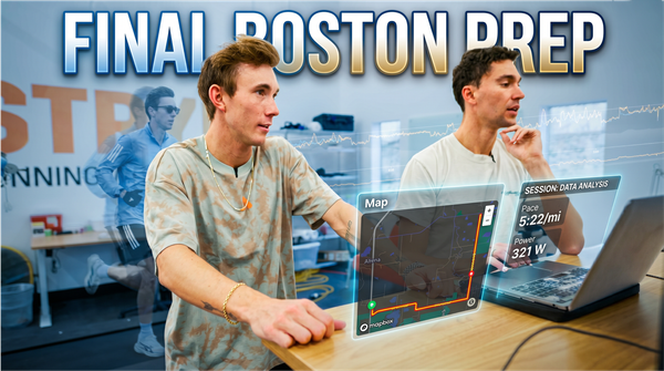 Watch The Final Race Simulation Workout That Prepared Charlie Lawrence for Boston