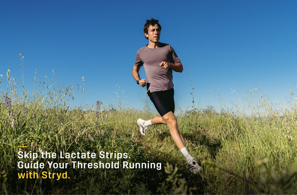 Skip the Lactate Strips. Guide Your Threshold Running with Stryd.