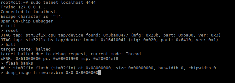 JTAG based exploitation for IoT devices 