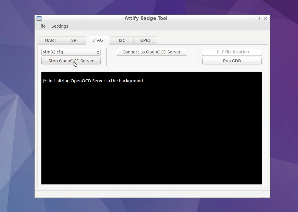 OpenOCD for JTAG Debugging