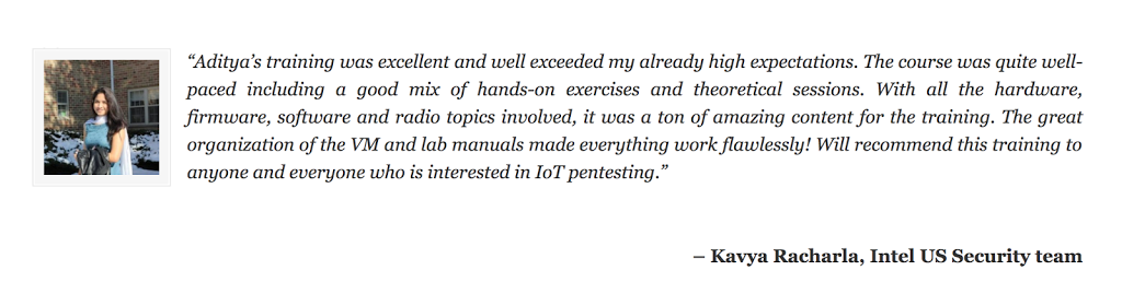 IoT Security and Exploitation training