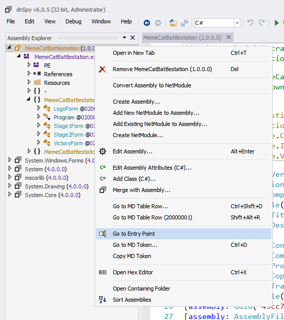 Figure 2: Let's go the entrypoint